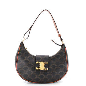 Celine Ava Triomphe Bag Coated #242307C23B
